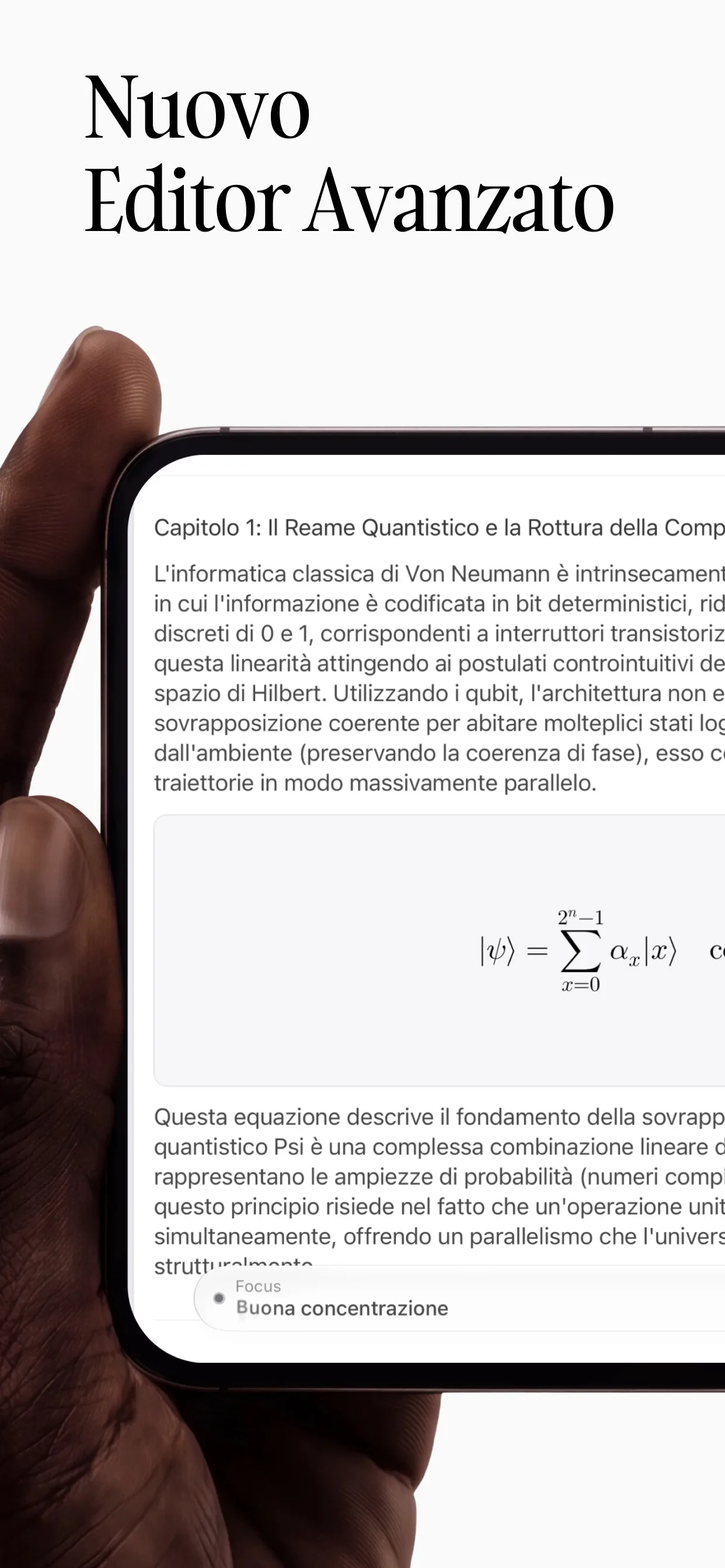 Lauris su iPhone, schermata 3